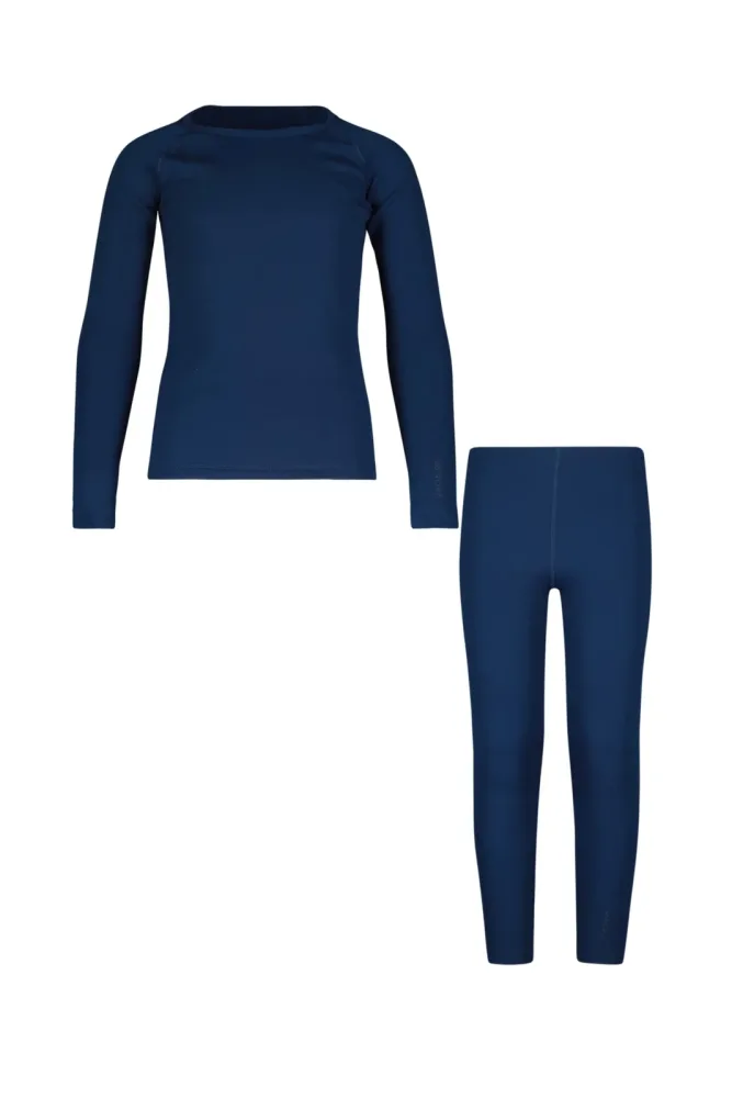 46 NORD Kinder Thermo Unterwäsche Set Blau, , Größe: 116