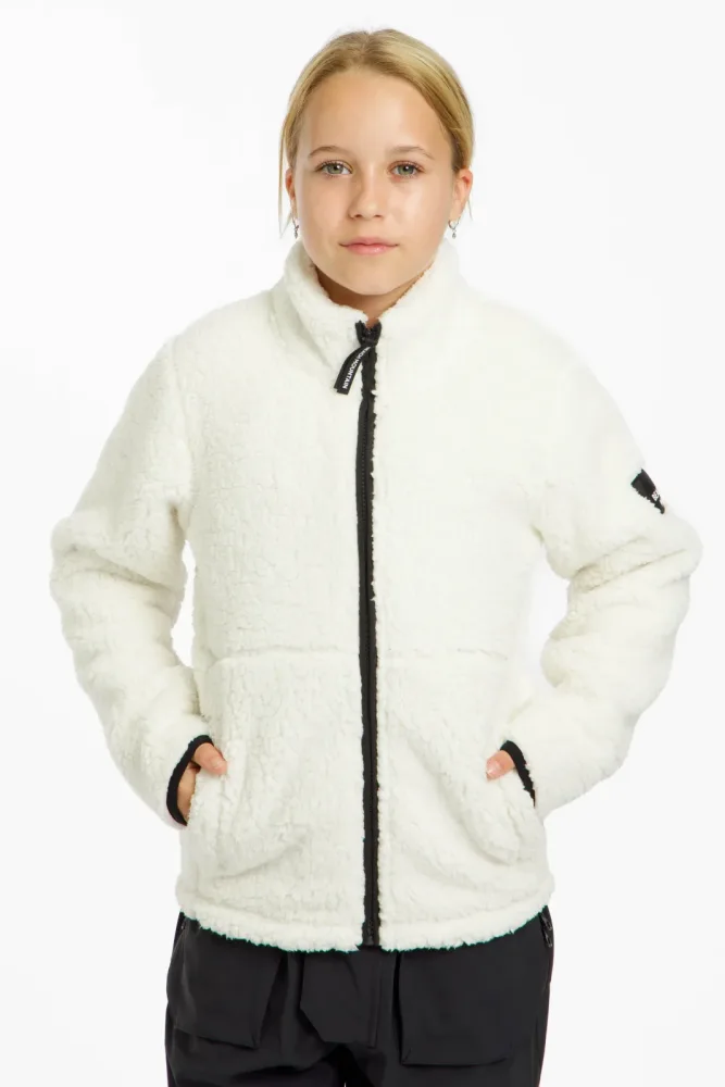 BEACH MOUNTAIN Sherpa Mädchen Midlayer Weiss, , Größe: 164