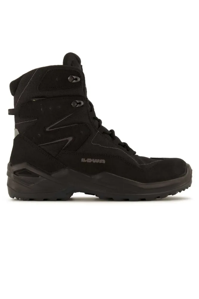 LOWA Lino Hi Gore-Tex® 36-40 Kinder Winterboot Schwarz, , Größe: 38