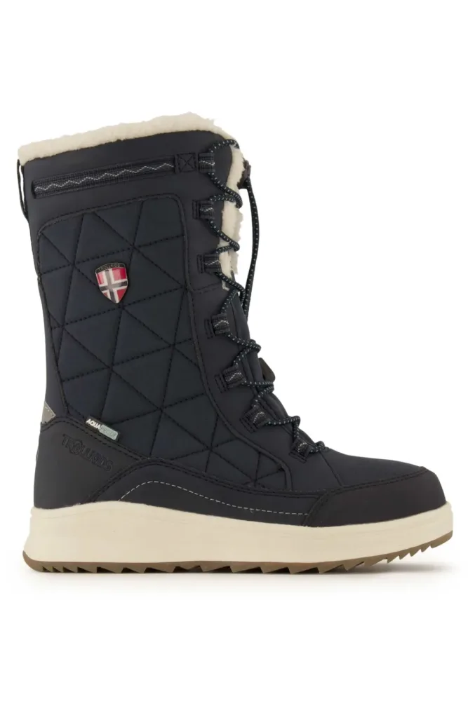 Trollkids Arendal Pro Kinder Winterboot Schwarz, , Größe: 33