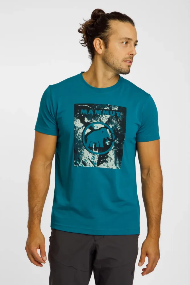MAMMUT Trovat Mammut Herren T-Shirt Türkis, Herren, Größe: M