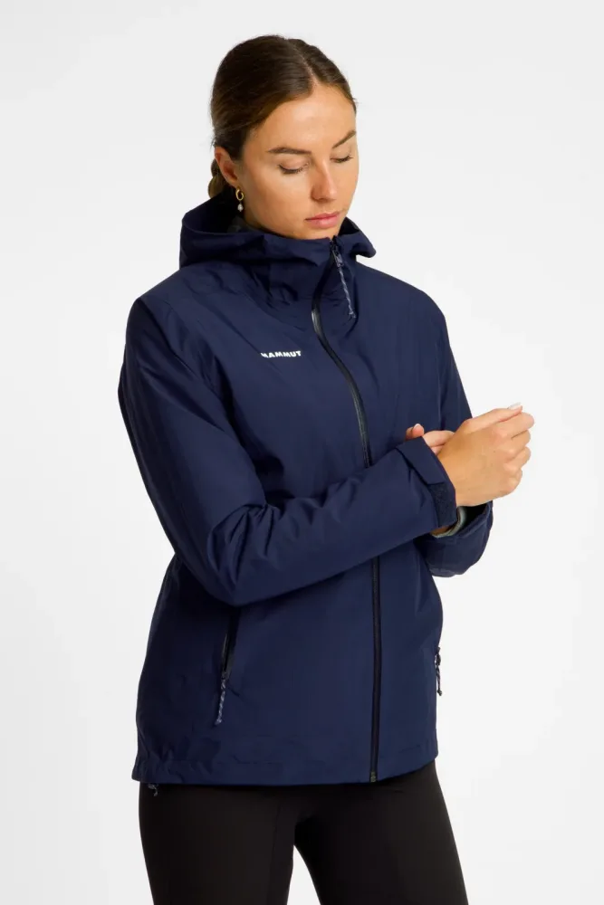 MAMMUT Alto Light 3in1 Hooded Damen Outdoorjacke Blau, Damen, Größe: L