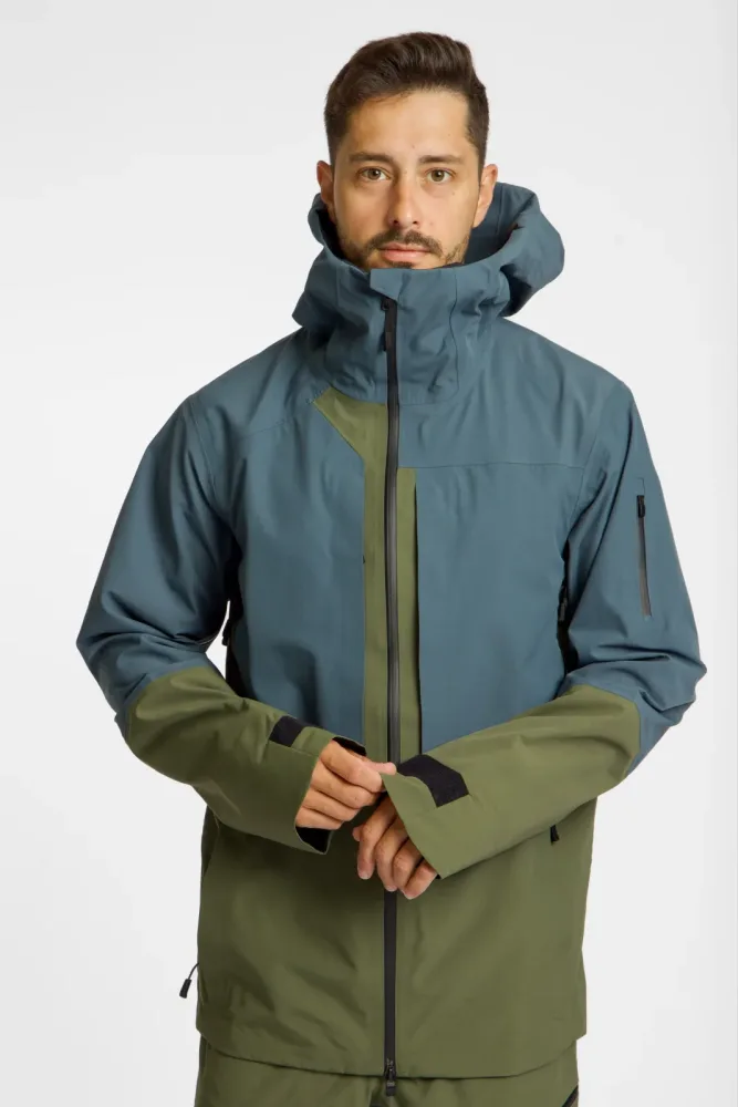 Ortovox Ravine Plus 3L Herren Freeridejacke Grau, Herren, Größe: XXL