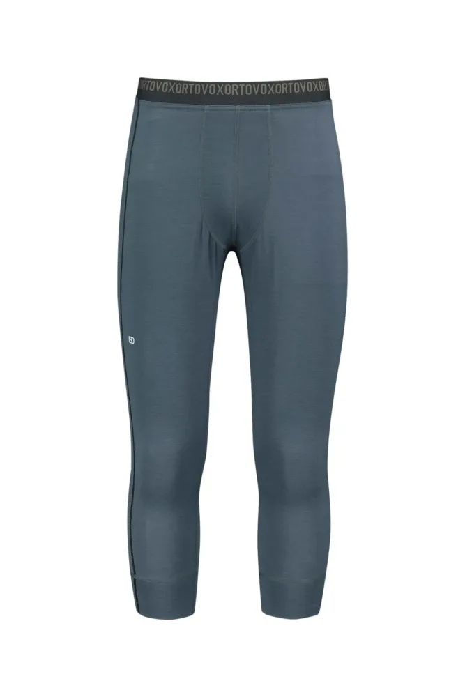 Ortovox 185 Rock'n'Wool Herren 3/4 Thermohose Grau, Herren, Größe: L