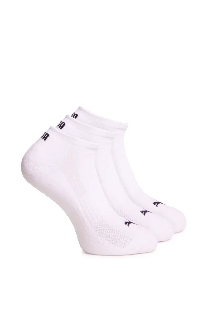 PUMA 3-Pack Cushioned 35-46 Sneaker Socken Weiss, Herren, Größe: II