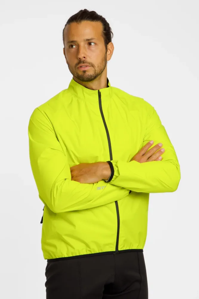 Stoke Atico Rain Herren Bikejacke Gelb, Herren, Größe: S