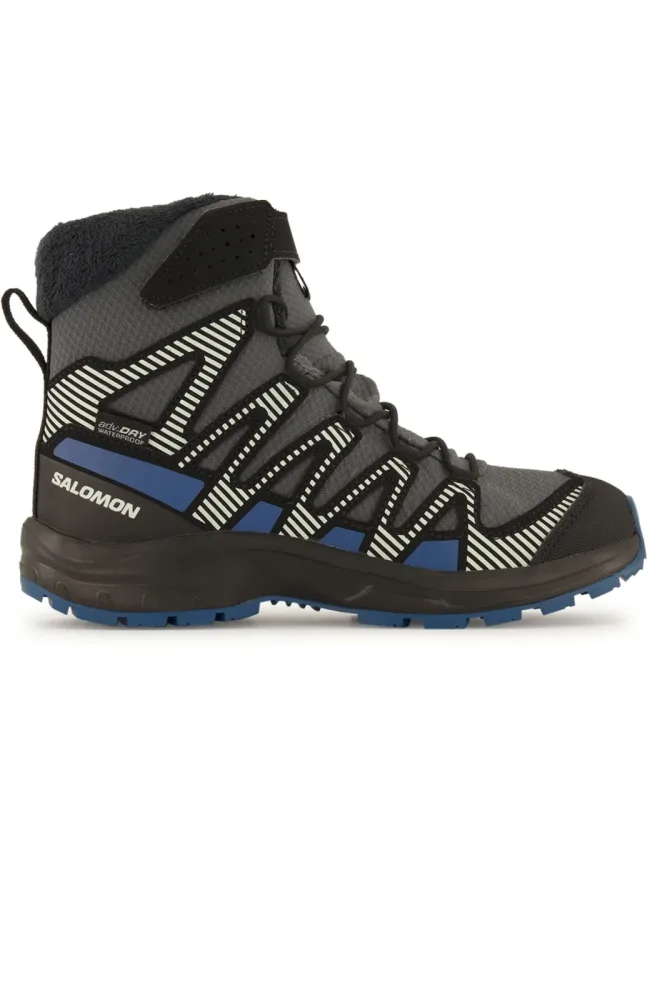 Salomon XA Pro V8 Winter Kinder Winterboot Blau, , Größe: 33