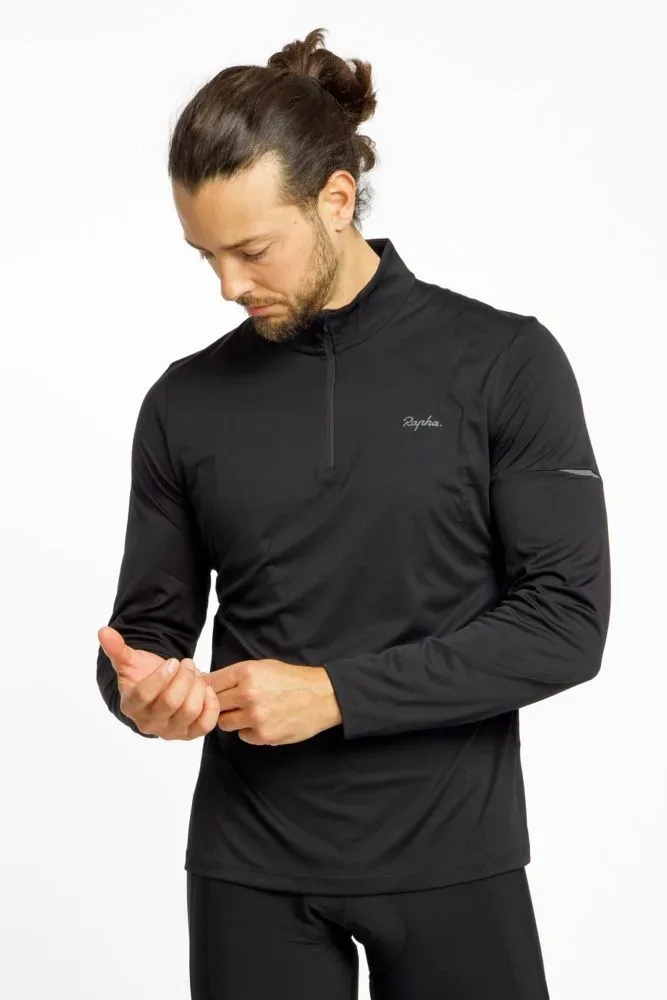 Rapha Active Herren Longsleeve Schwarz, Herren, Größe: M