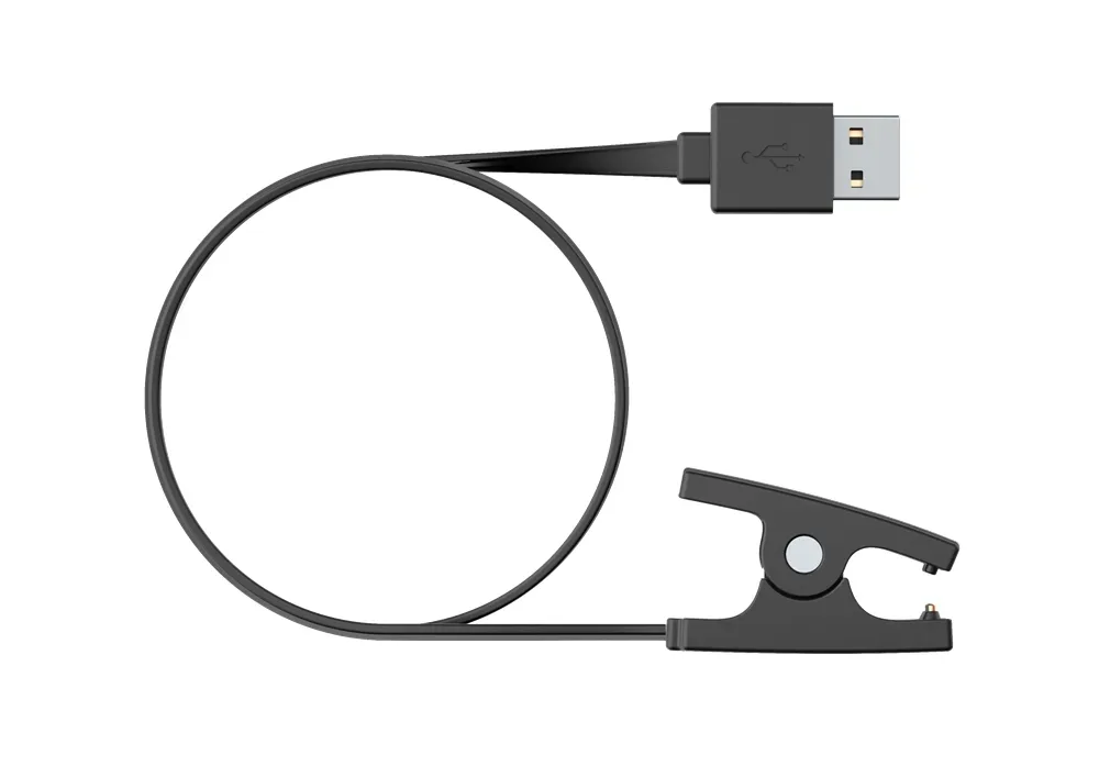 Suunto Clip USB Ladekabel Schwarz, Herren, Größe: ONE SIZE