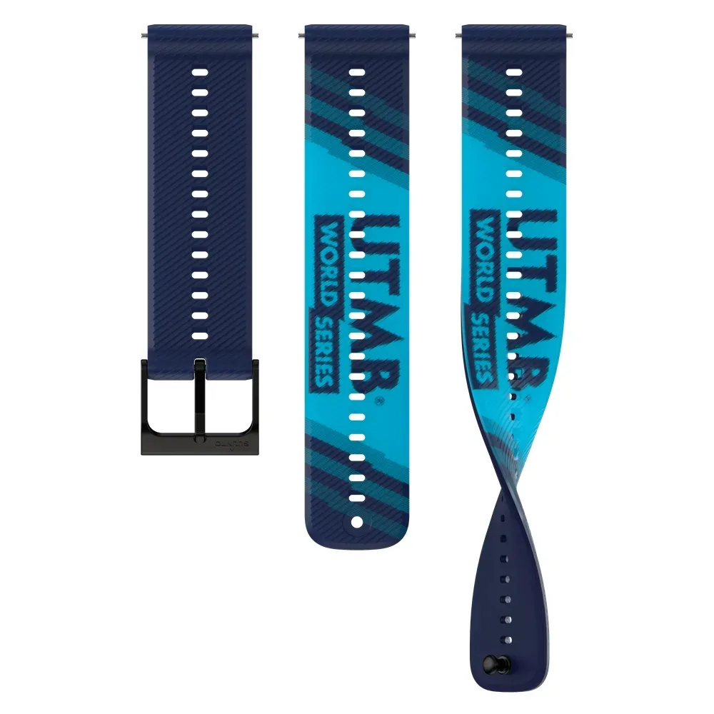 Suunto 22 mm Athletic 6 Uhrenarmband Blau, Herren, Größe: 0