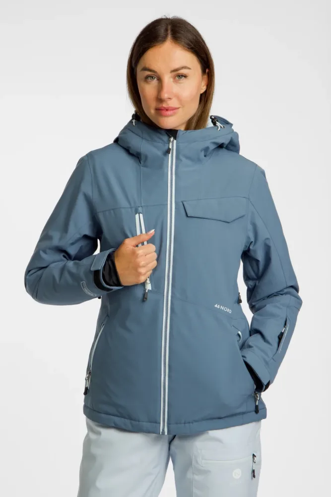 46 NORD Damen Skijacke Blau, Damen, Größe: 38