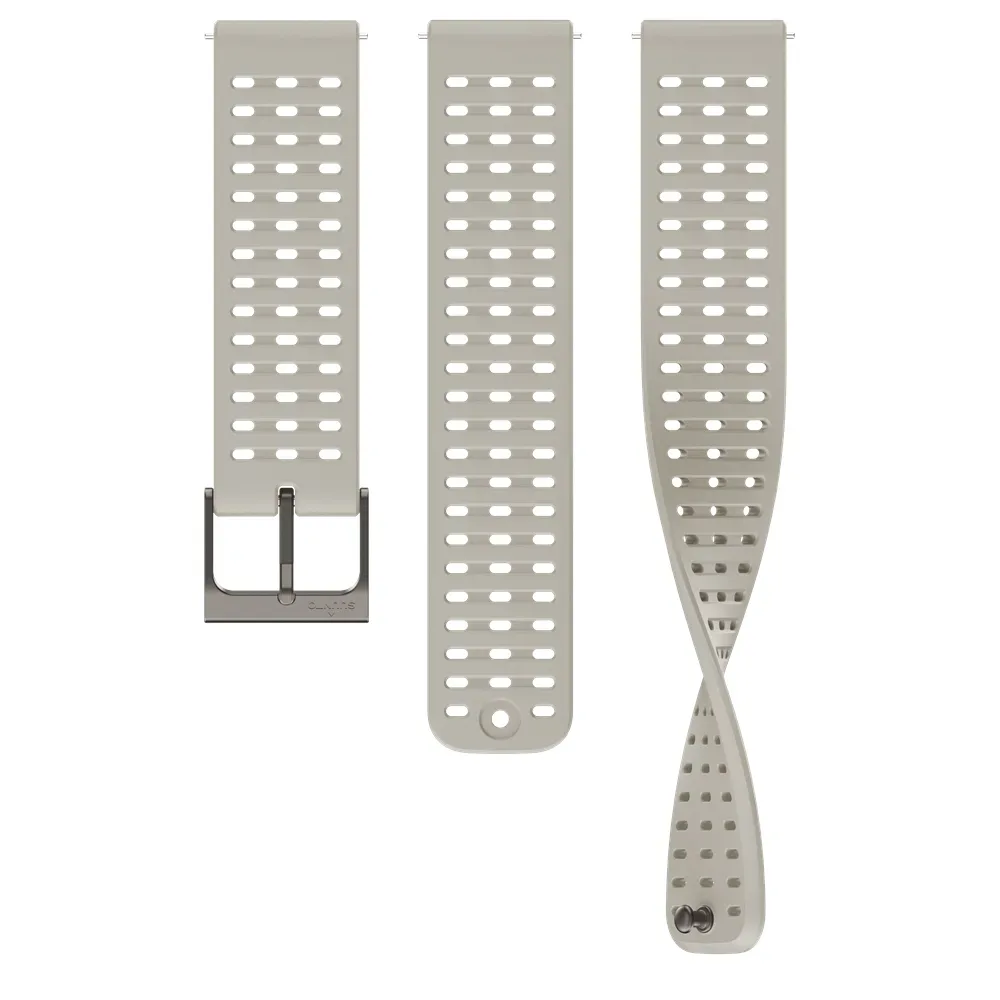 Suunto 22 mm Athletic 2 Uhrenarmband Grau, Herren, Größe: 0