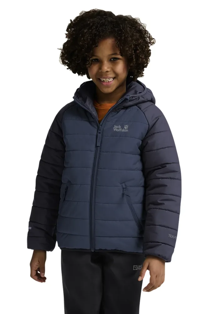 Jack Wolfskin Zenon Kinder Steppjacke Blau, , Größe: 140
