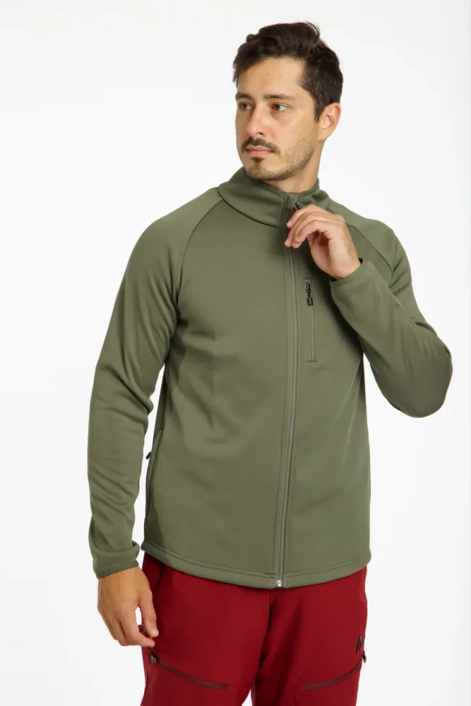ALBRIGHT Herren Midlayer Grün, Herren, Größe: XL