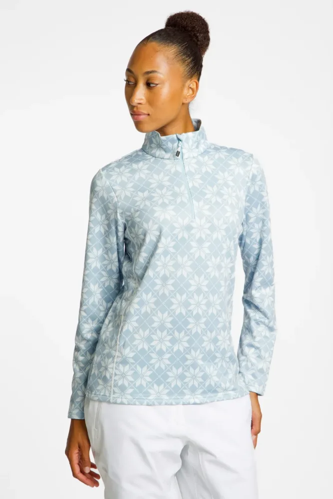 ALBRIGHT St. Anton Damen Midlayer Blau, Damen, Größe: 42