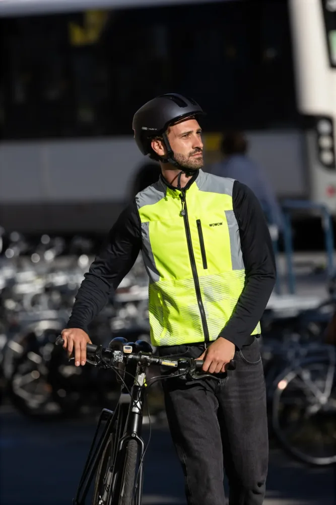 Wowow Tracker Leuchtweste Gelb, Herren, Größe: M