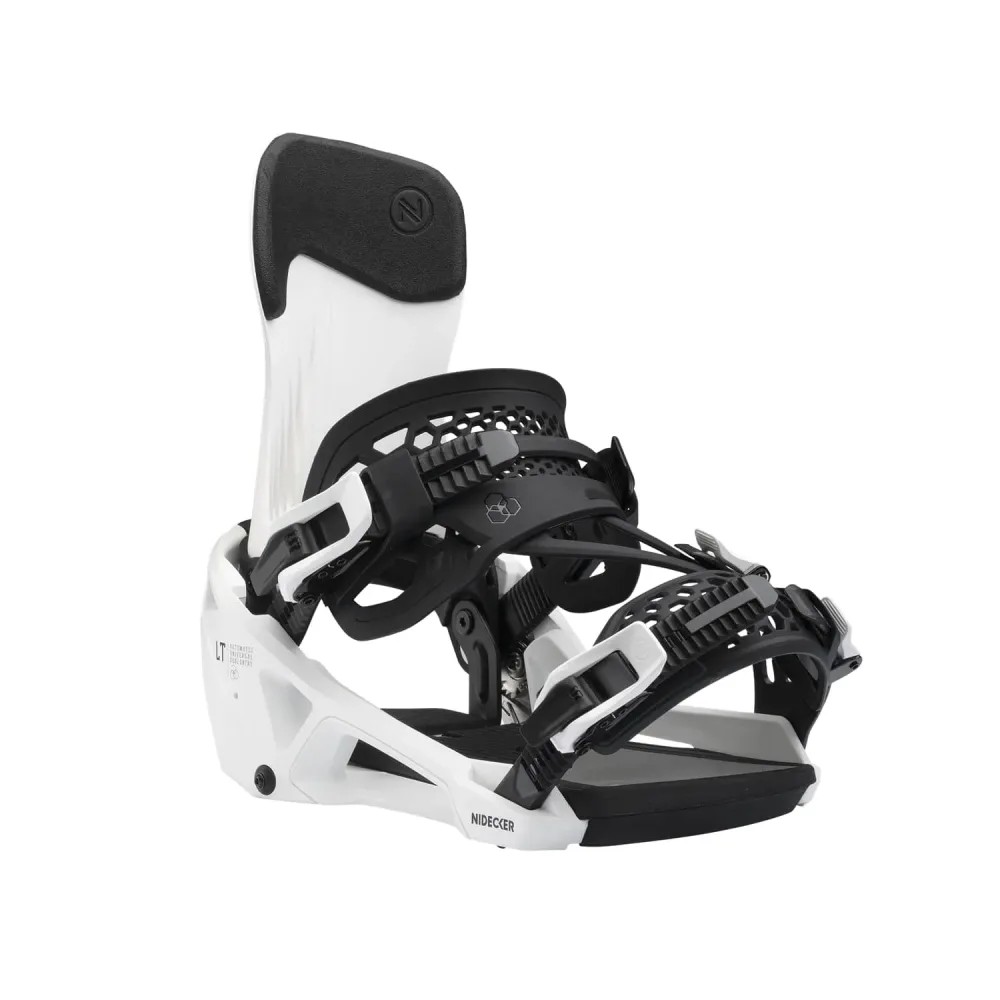 Nidecker LT Supermatic® Snowboardbindung Schwarz, Herren, Größe: L