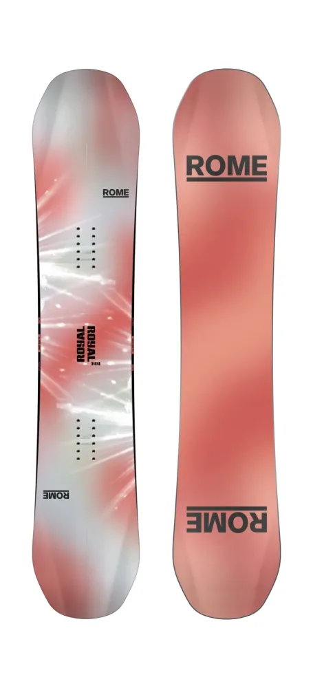 Rome Royal Damen Snowboard 25/26 Rot, Damen, Größe: 144