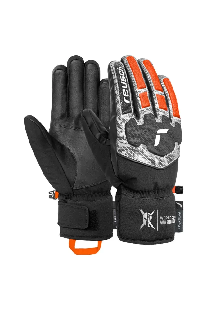 Reusch WC Warrior Prime Herren Skihandschuh Grau, Herren, Größe: 10