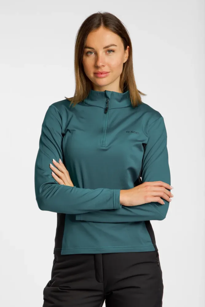 46 NORD Damen Midlayer Türkis, Damen, Größe: 46