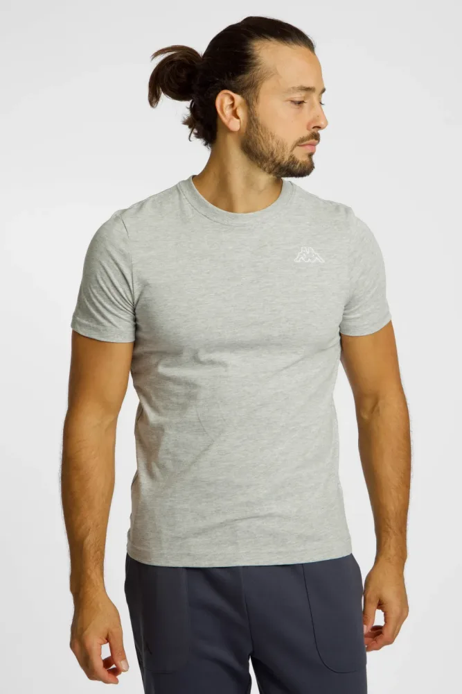 Kappa Cafers Herren T-Shirt Grau, Herren, Größe: XL