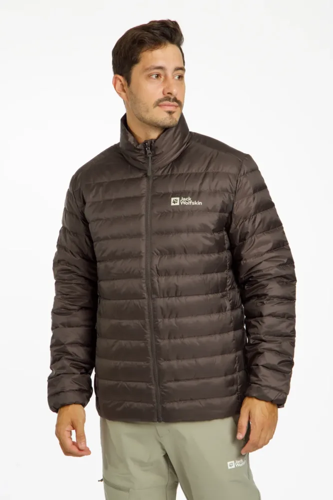 Jack Wolfskin Pilvi Herren Daunenjacke Braun, Herren, Größe: XXL