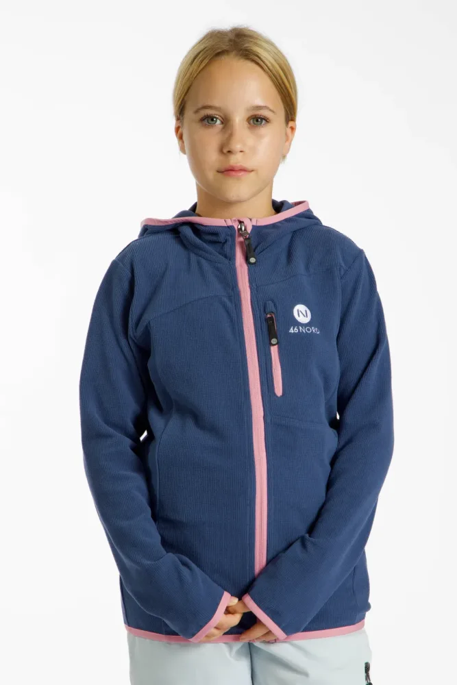 46 NORD Kinder Midlayer Blau, , Größe: 116