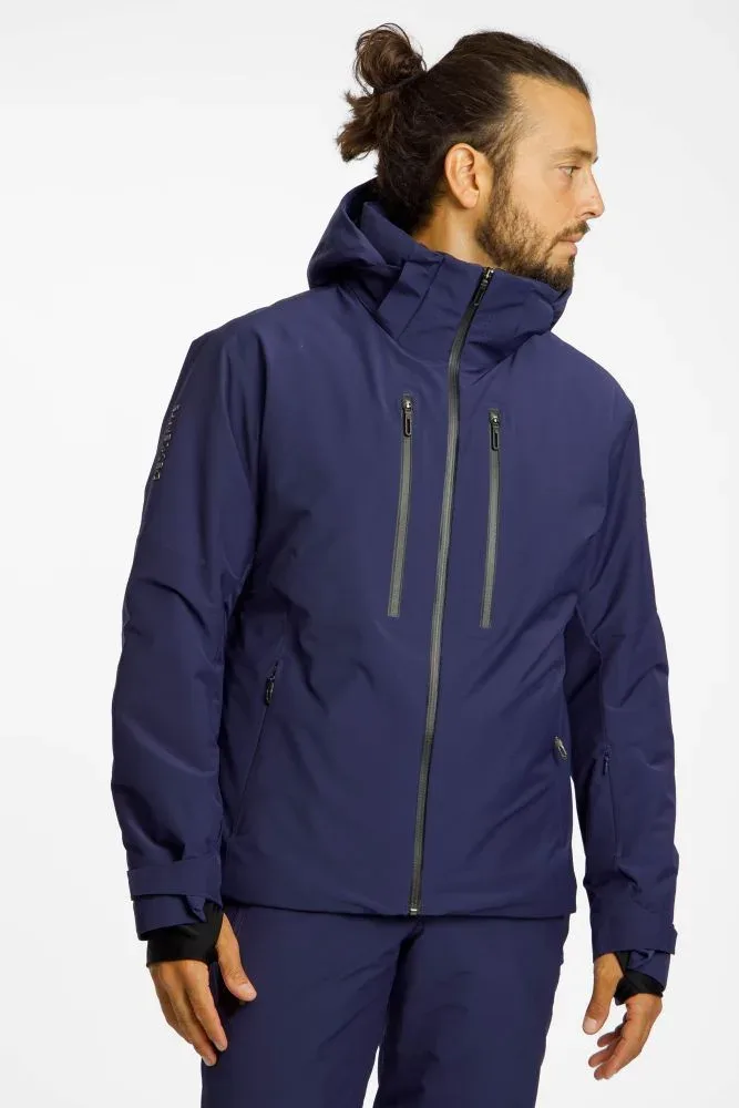 descente Insulated Herren Skijacke Blau, Herren, Größe: 46