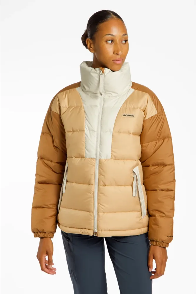 Columbia Pike Lake™ Puffer Damen Winterjacke Beige, Damen, Größe: L