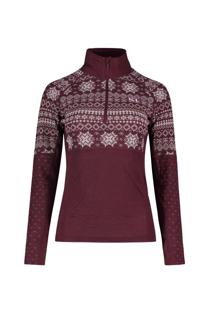 Kari Traa Damen Vilma Half Zip Longsleeve
