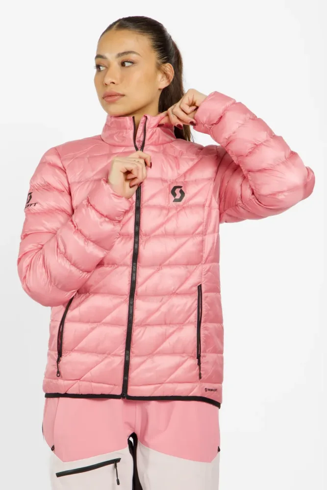 SCOTT Insuloft Tech PL Damen Steppjacke Rosa, Damen, Größe: M