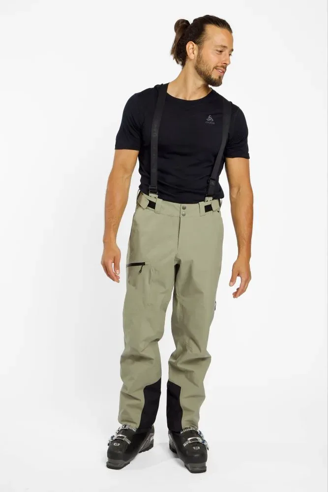 SCOTT Explorair 3L Herren Skitourenhose Beige, Herren, Größe: S
