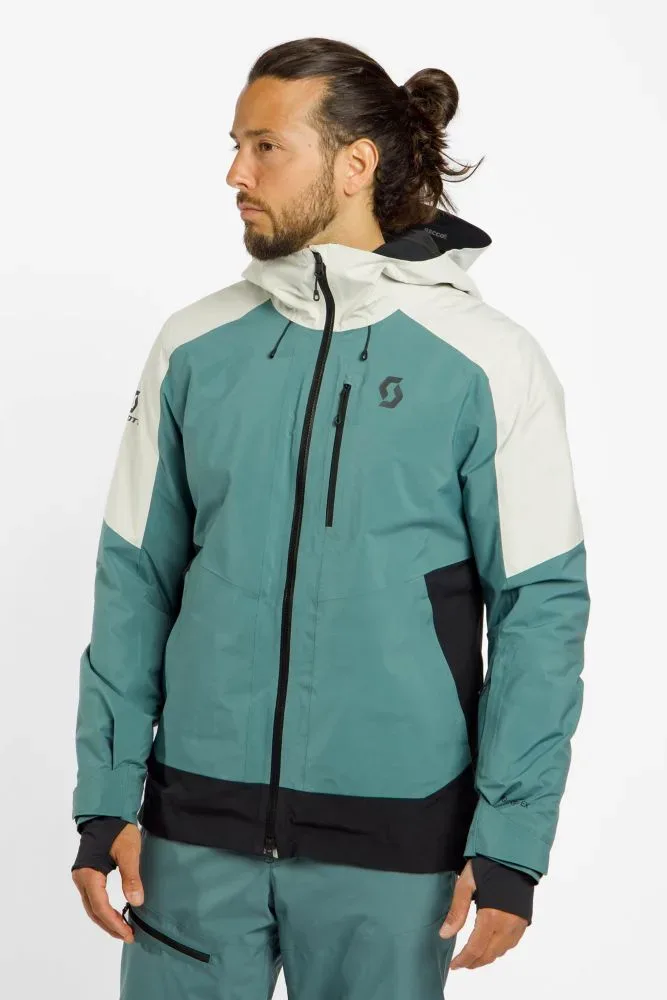 SCOTT Ultimate Gore-Tex® Herren Skijacke Grün, Herren, Größe: XL