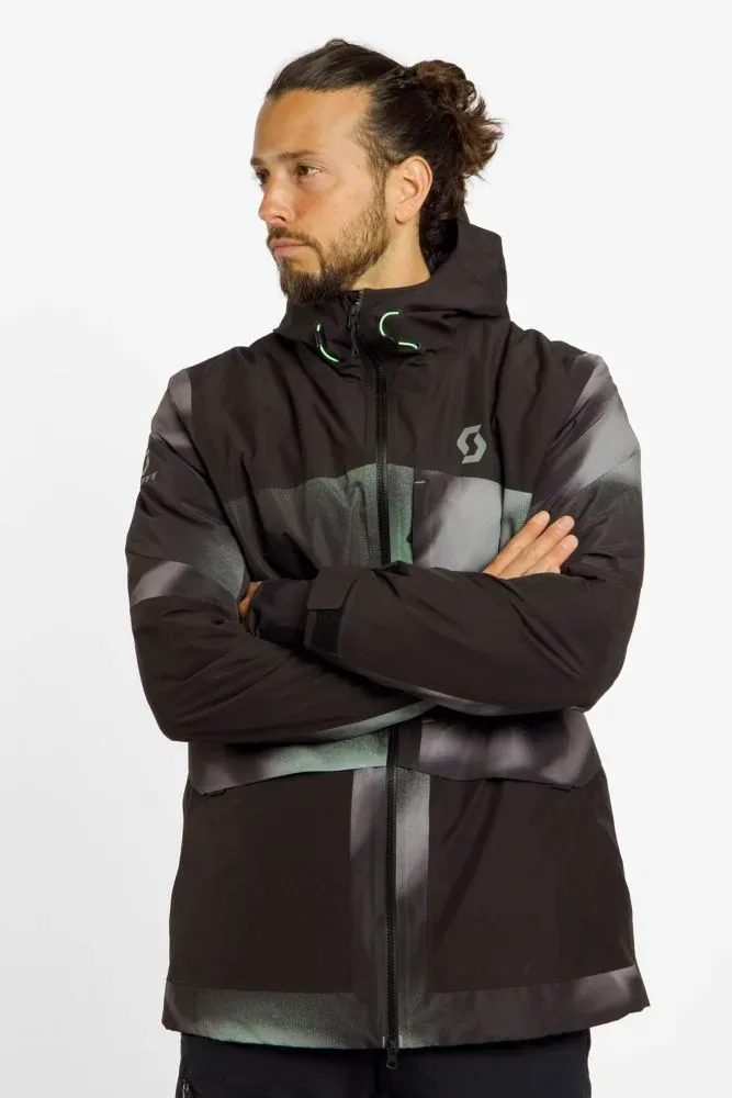 SCOTT Ultimate Dryo Ripstop Herren Skijacke Schwarz, Herren, Größe: XL