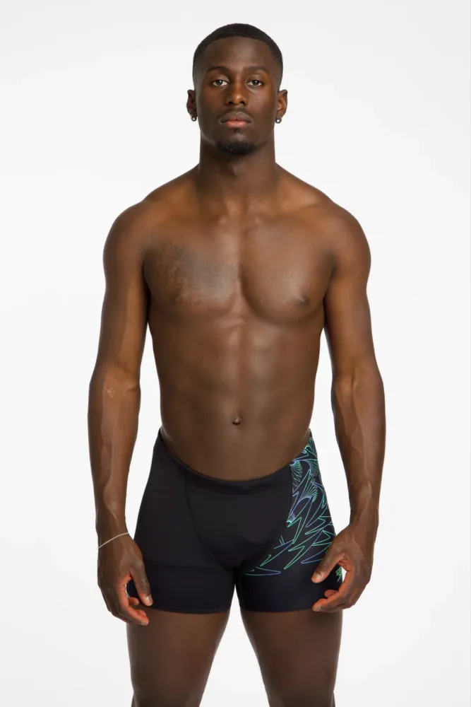 speedo Hyperboom V-Cut Herren Badehose Schwarz, Herren, Größe: 54