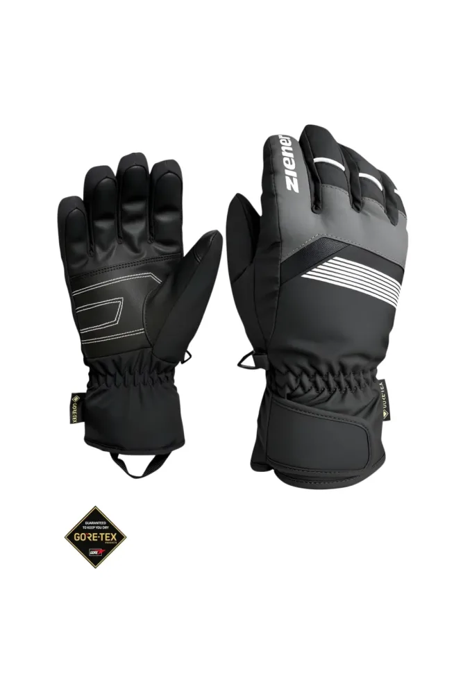 ziener ODIN-Z Gore-Tex® Kinder Skihandschuh Schwarz, , Größe: S