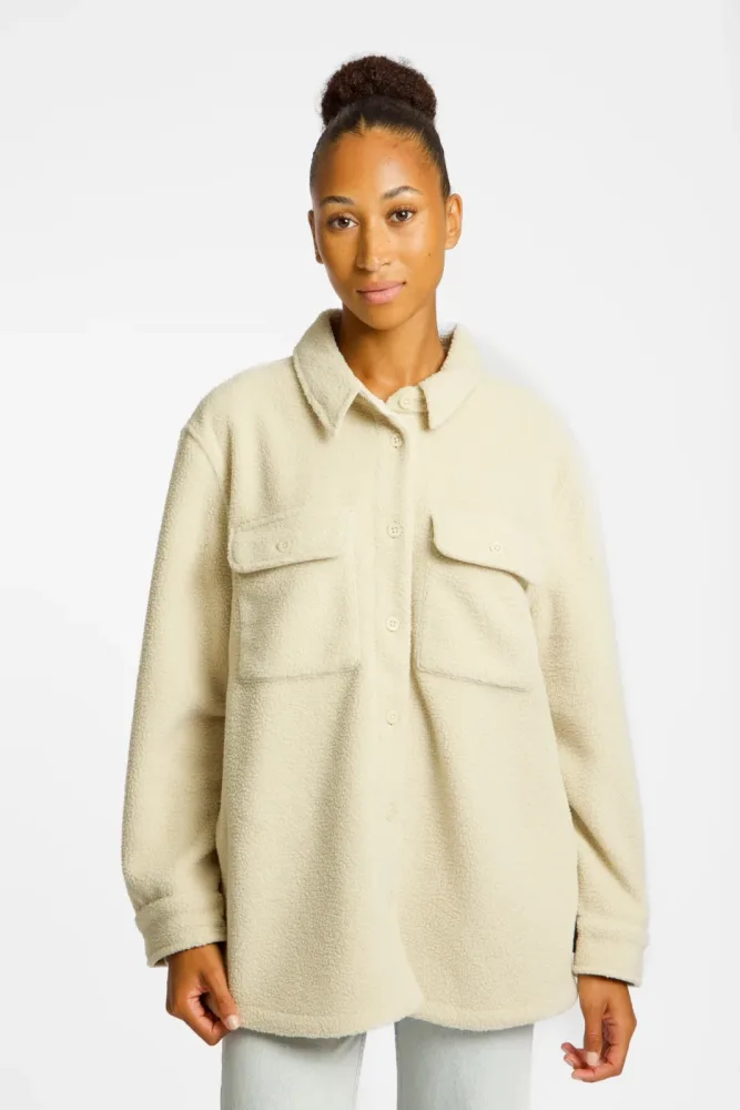 Cotopaxi Cameta Shacket Damen Midlayer Beige, Damen, Größe: S