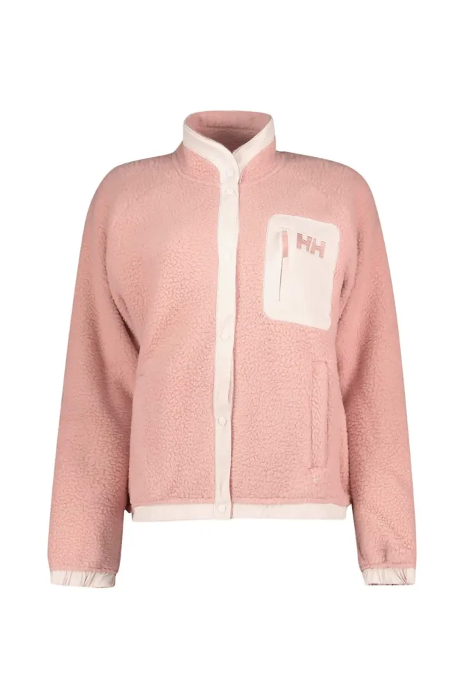 Helly Hansen Imperial Pile Snap Damen Midlayer Rosa, Damen, Größe: L