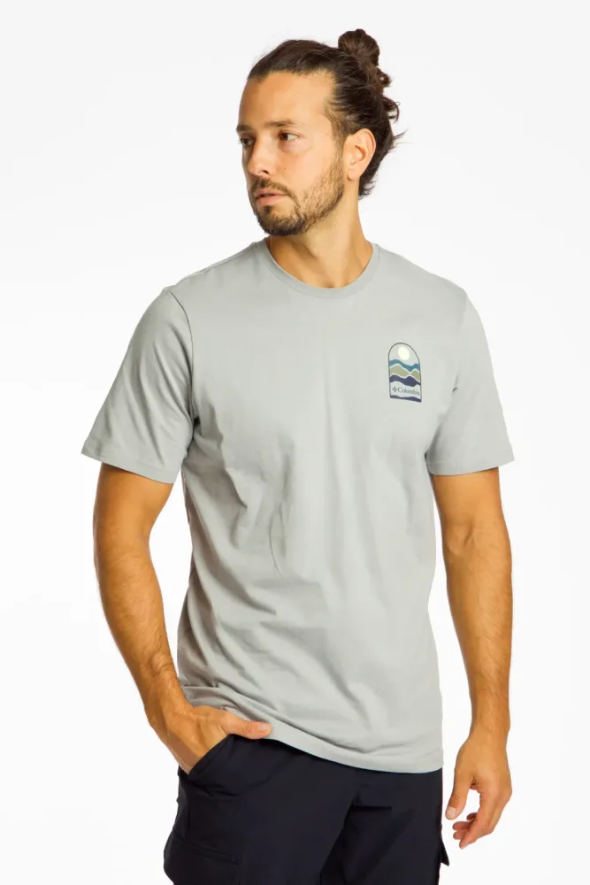 Columbia Explorers Canyon™ Back Graphic Herren T-Shirt Grau, Herren, Größe: XL