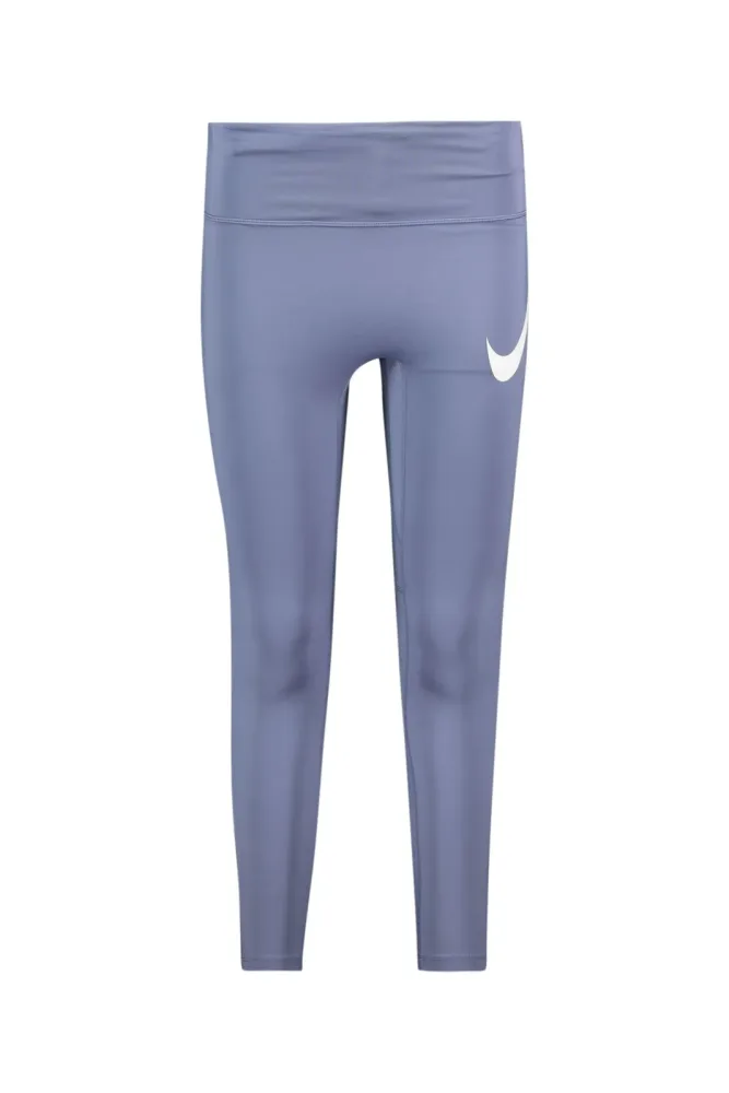 Nike Tempo Swoosh Run Damen 7/8 Tight Blau, Damen, Größe: S