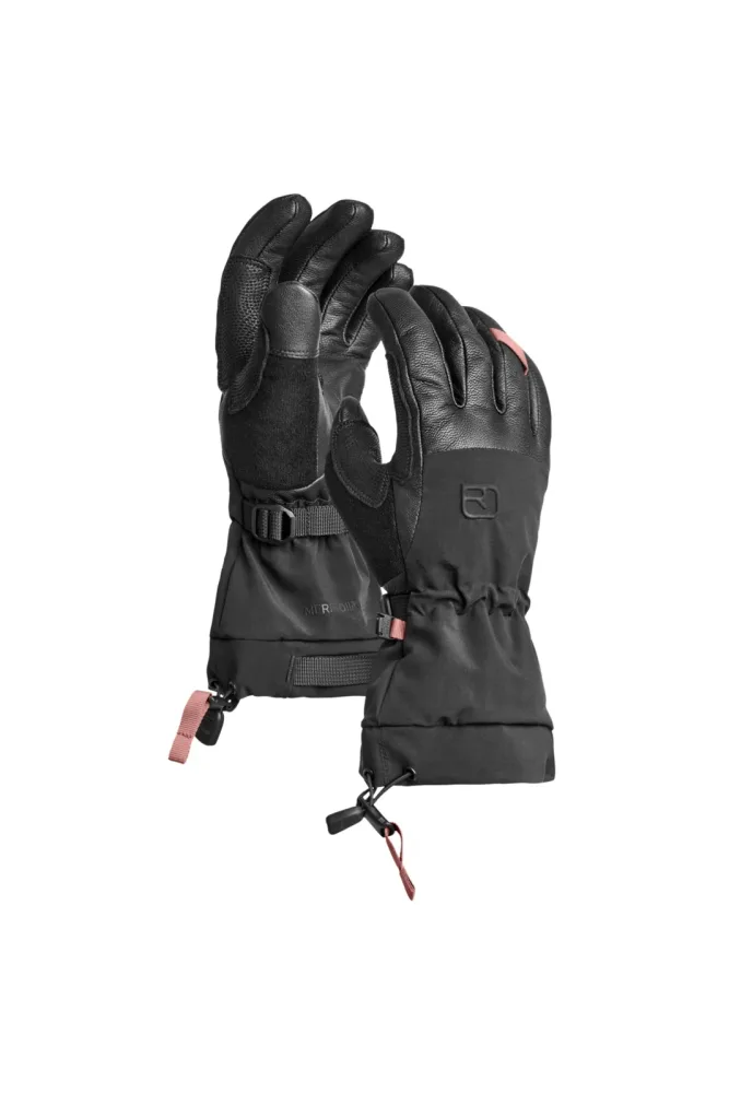 Ortovox Merino Freeride Glove Damen Skihandschuh Schwarz, Damen, Größe: S