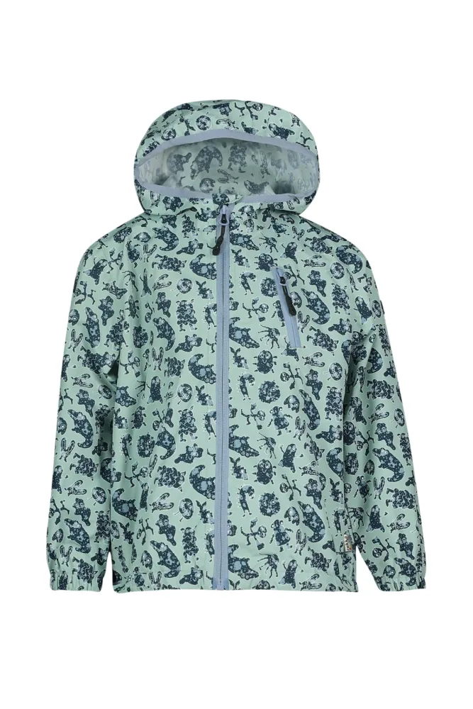 RUKKA Travelino Mini Kinder Regenjacke Blau, , Größe: 86