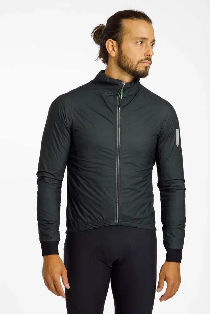Q36.5 Adventure Winter Herren Rennradjacke Schwarz, Herren, Größe: M