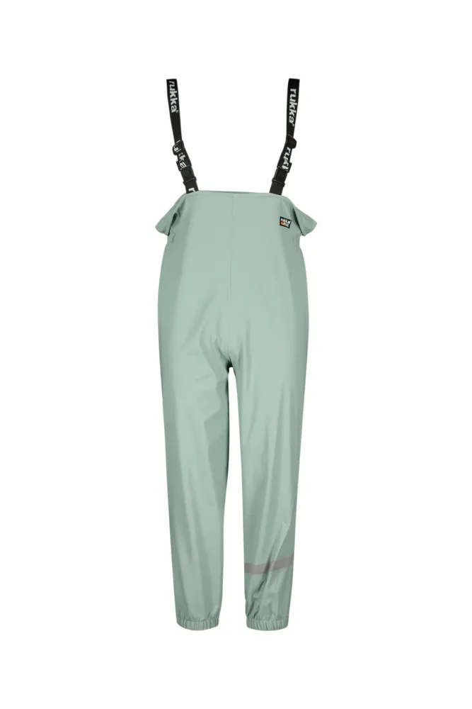 RUKKA Lia Mini Kinder Regenhose Grün, , Größe: 104