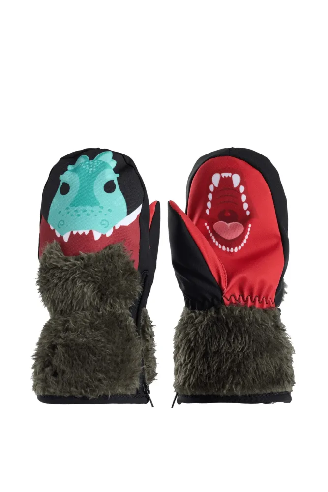 ZANIER Cuddly Kleinkind Fausthandschuh Grün, , Größe: 3