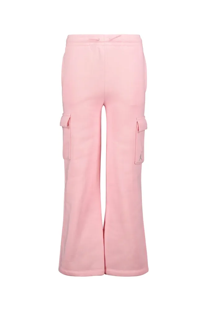 Jordan Brooklyn Fleece Cargo Mädchen Trainerhose Rosa, , Größe: 164