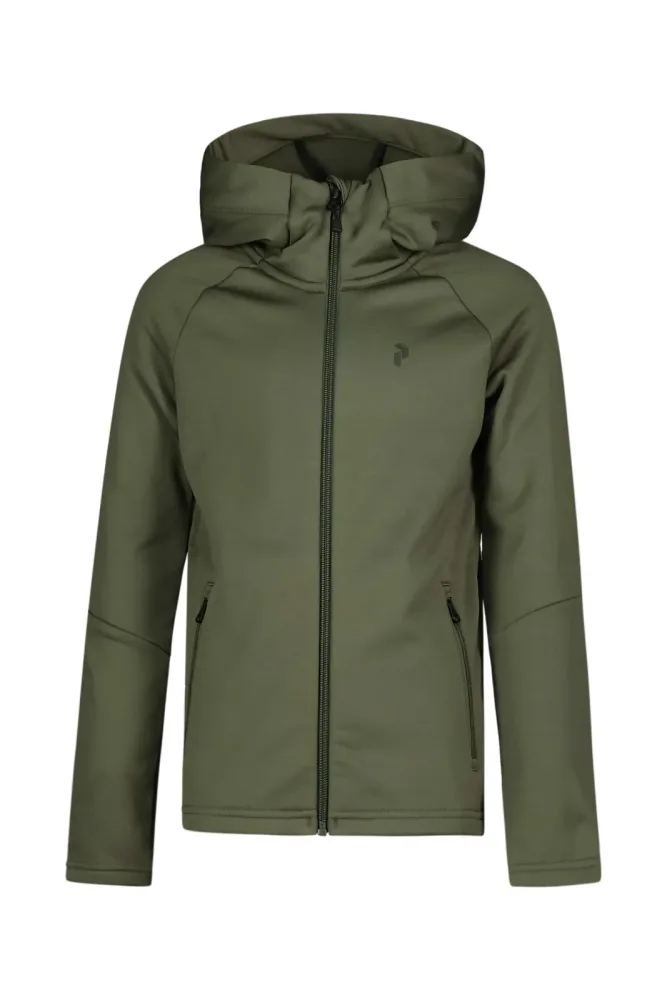 PEAK PERFORMANCE Rider Essentials Jungen Midlayer Grün, , Größe: 140
