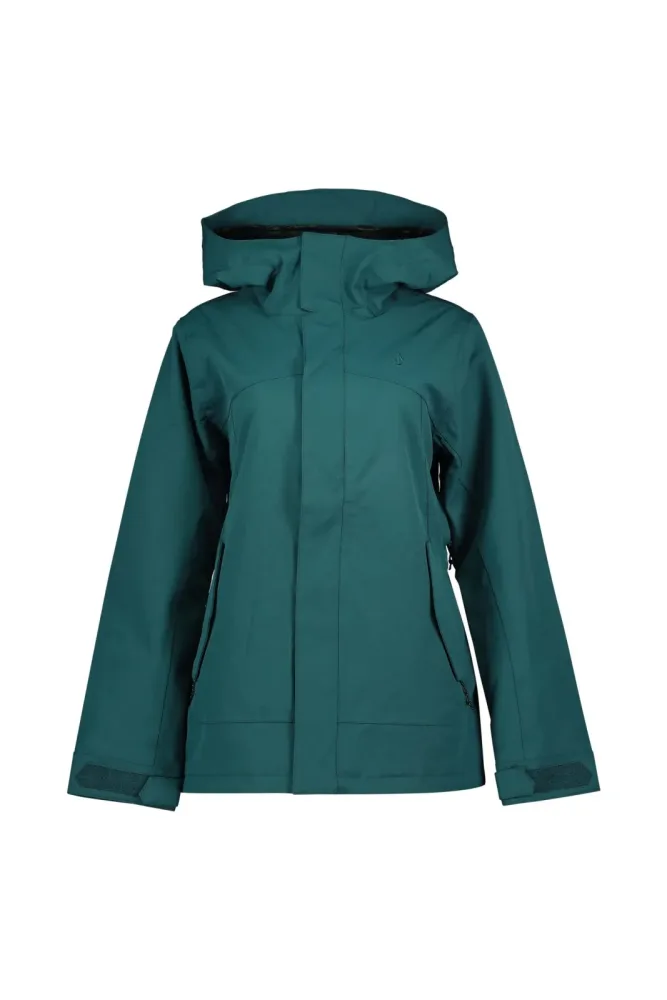 Volcom Stoney Shadow Insulated Damen Snowboardjacke Grün, Damen, Größe: XL