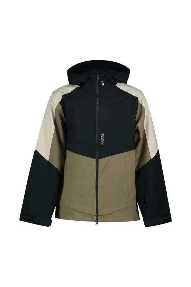 Volcom Brighton Herren Snowboardjacke Grün, Herren, Größe: XL