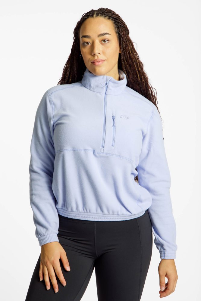 Odlo Classic Mid Layer Half-Zip für Damen - Wandern, Ski & Snow - blau, L